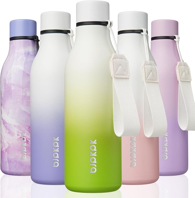 BJPKPK 18oz Insulated Water Bottle, Stainless Steel Bottle by BJPKPK