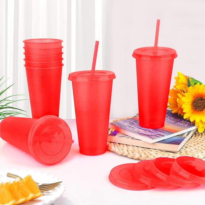 Hxezoc 16 Pieces Reusable Cups - Image 5