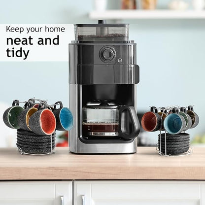 MIAMIO – 2.7 Oz Ceramic Stackable Espresso Cups - Image 7