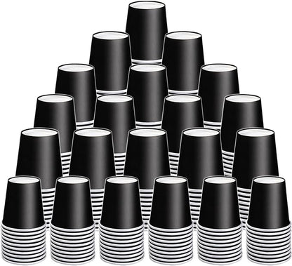 300 Count 3 Oz Mouthwash Cups, Small Disposable Cup, Espresso Cup by Huaiid