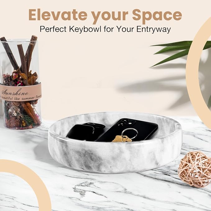 FNTSTICGOODS Marble Decorative Bowl - Image 6