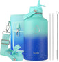 BUZIO 64 oz Insulated Stainless Steel Water Bottle by BUZIO