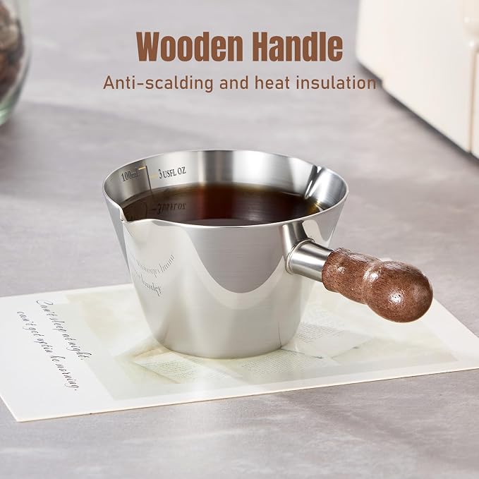 Baalaka 3.4oz Espresso Cups Set 2, Stainless Steel - Image 5