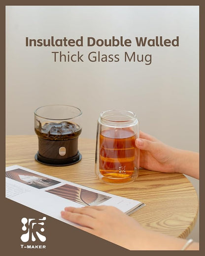 ZENS Glass Infuser Teapot, One Touch Tea Maker - Image 4