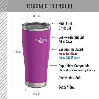 THERMOS Icon Series 24oz Stainless Steel Tumbler - Image 7