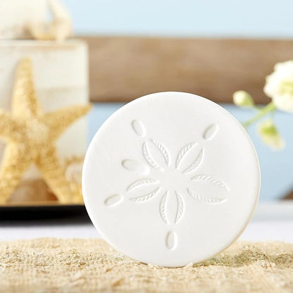 Kate Aspen By The Shore Sand Dollar Coaster – Coastal Decor & Beach Wedding - Image 2
