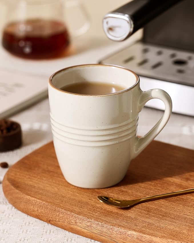 famiware Jupiter Coffee Mugs Set of 6, 13oz Coffee Mug, Microwave and - Image 2