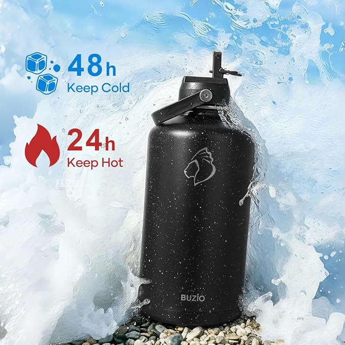 BUZIO 1 Gallon Water Bottle Insulated - Image 2