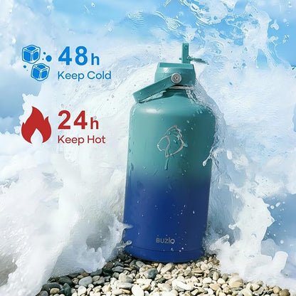 BUZIO 1 Gallon Water Bottle Insulated - Image 2