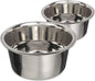 Neater Pet Brands 5 Cup (40 oz.) Stainless Steel Dog Bowls, Set of 2 Neater Feeder Replacement Bowls (Medium Deluxe Model), Dog Food Bowl & Water Bowl, Dishwasher Safe Metal Dish for Medium Dogs