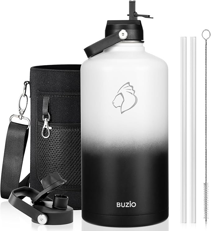 BUZIO 1 Gallon Water Bottle Insulated by BUZIO