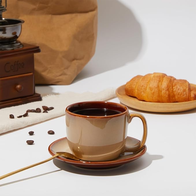 Pokini Stoneware Coffee Cups - Image 6