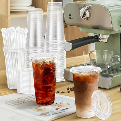 Lamosi 300 Pack 20 oz Plastic Coffee Cups - Image 5