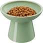 LoeJan Elevated Cat Food and Water Bowls Set, Extra Wide and Raised Ceramic by LoeJan
