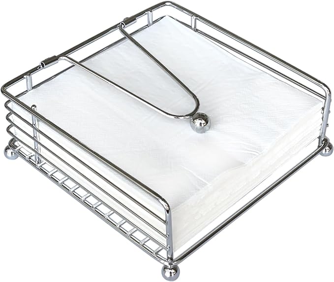 hiwafifi Napkin Holder for Table, Flat Napkin Dispenser by HiwafifisHomeMagic