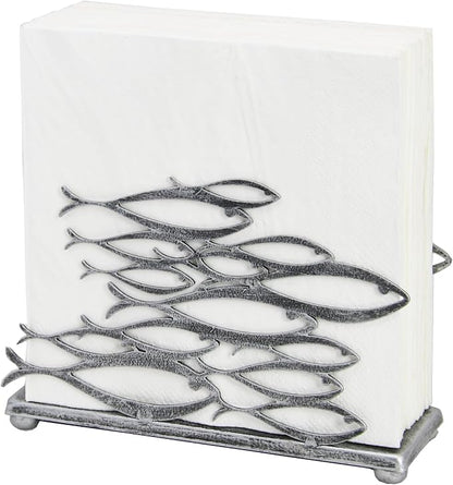 OwlGift Fish Design Napkin Holder, Ocean Serviette Dispenser, Marine Cocktail - Image 3