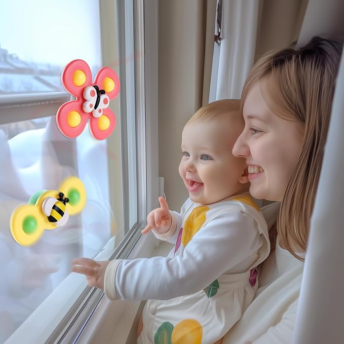 Suction Cup Spinner Airplane Travel Toys - Image 2