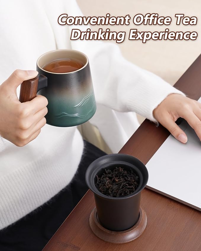 ZENS Tea Mug with Infuser and Lid - Image 8