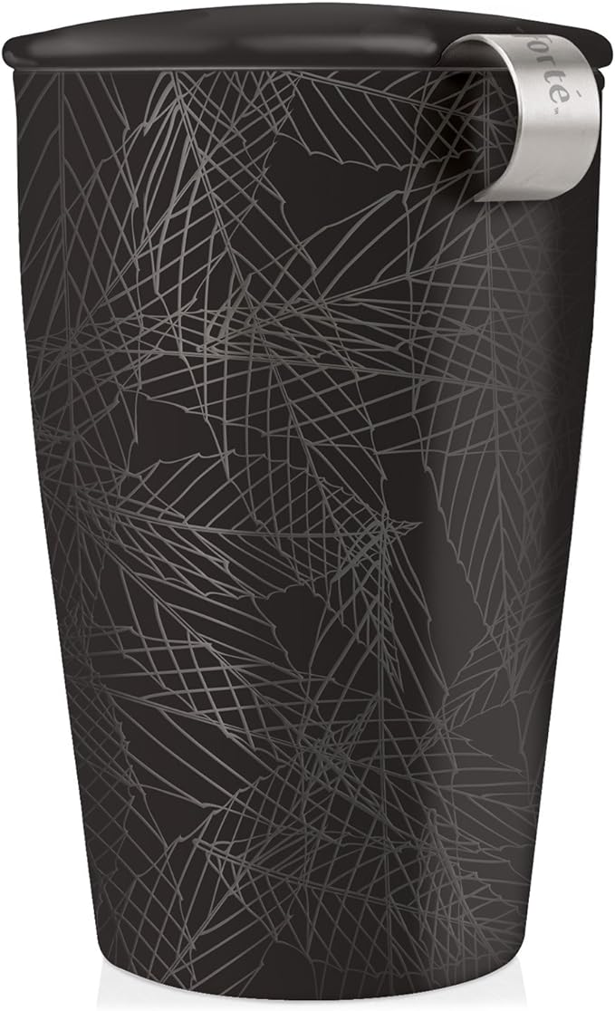 Tea Forte Double-Walled Ceramic Kati Cup, 12 oz | Insulated Ceramic by TeaForte