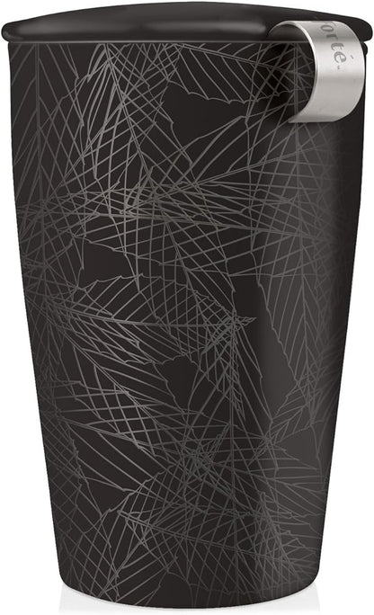 Tea Forte Double-Walled Ceramic Kati Cup, 12 oz | Insulated Ceramic by TeaForte