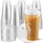 AOZITA 100 Pack 24 oz Disposable Plastic Cups by AOZITA
