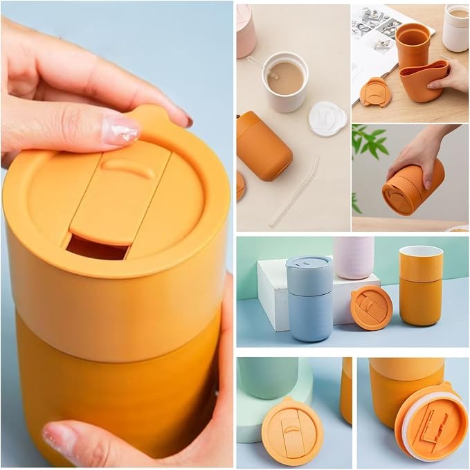 Single‑Wall Ceramic Travel Mug - Image 6