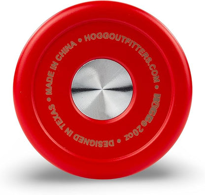 Hogg 20 oz Skinny Case (24 Units) - Red, Powder Coated Tumblers for Laser Engraving, Engravable Tumblers Bulk, Stainless Steel Cups Bulk, Insulated Cups with Lids and Straws
