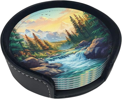 Mountains Nature Scenery Coasters - Image 2