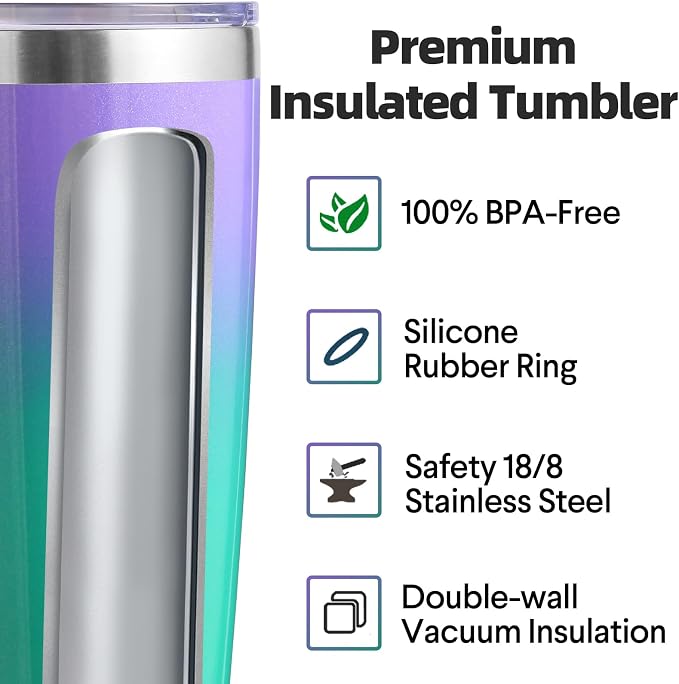 Volhoply 20oz Stainless Steel Tumbler - Image 3