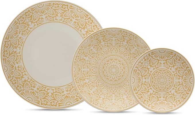 Fortessa Havana Porcelain, 12 Piece Dinnerware Set by Unknown
