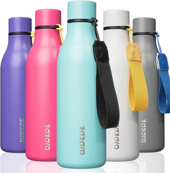 BJPKPK 18oz Insulated Water Bottle, Stainless Steel Bottle by BJPKPK