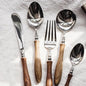 40 Piece Silverware Set Service by IKXOLifeswhispersweresonate