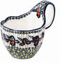ALMA Ceramic Soup Bowls With Handles, 16oz Microwavable Soup Mug by HandmadePotteryForHome
