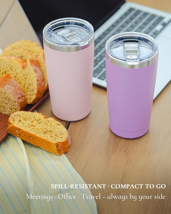 20oz Travel Coffee Tumbler - Image 3