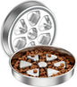 Kactoily Stainless Steel Slow Feeder Dog Bowl, 3 Cup Heavy Duty Slow Eating Bowl, Deep Maze & Non-Slip Base for Large & Medium Dogs, Dishwasher Safe