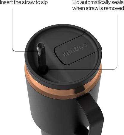 Contigo SnapSeal 30 oz Stainless Steel Vacuum-Insulated Tumbler - Image 3