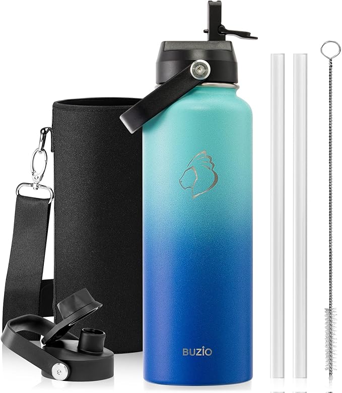 BUZIO Triple Wall Vacuum Water Bottle by BUZIO