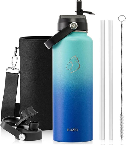 BUZIO Triple Wall Vacuum Water Bottle by BUZIO