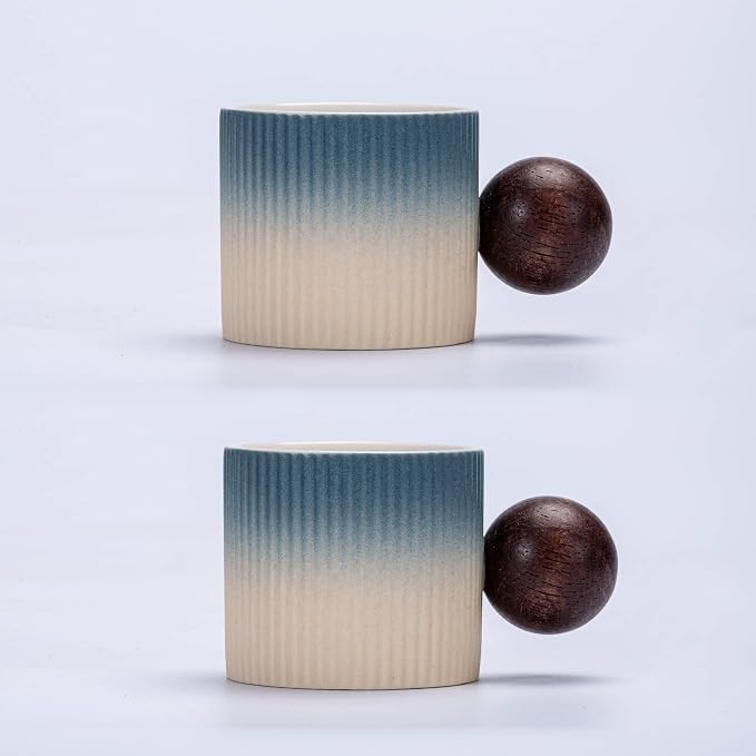 Ceramic Mini Espresso Cups Demitasse Cups by CLASGLAZ
