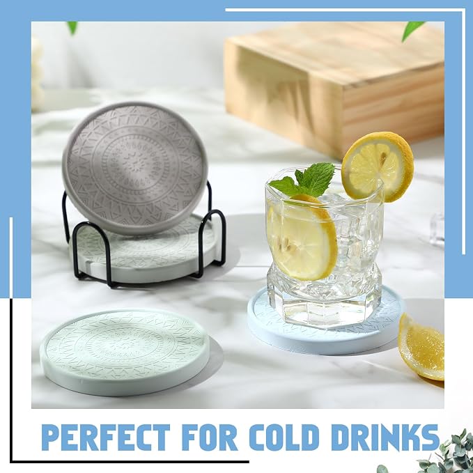 Photect Diatomaceous Earth Coasters Set - Image 5