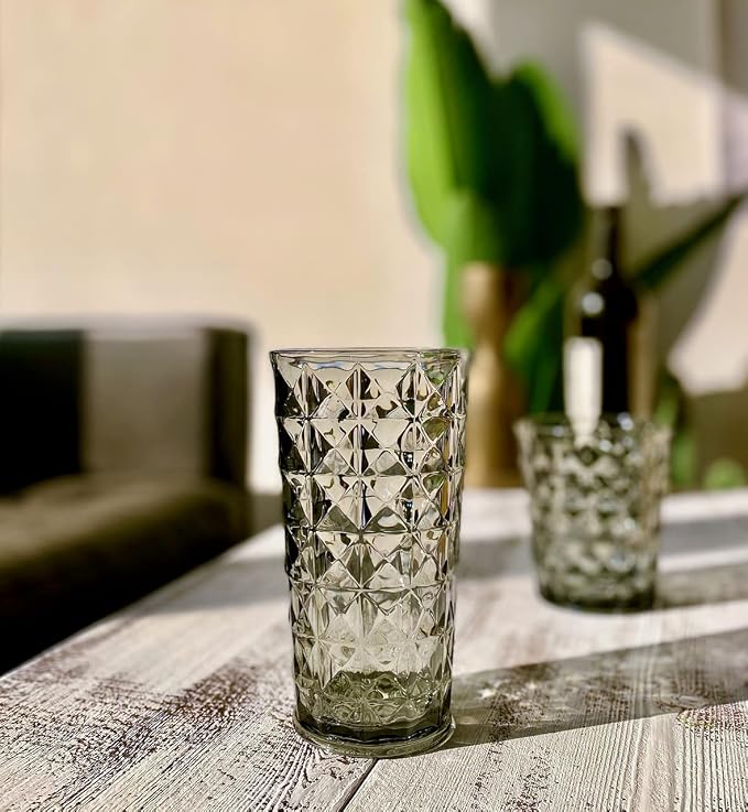 KLIFA- CUPID- 16 & 21 ounce, Acrylic Drinking Glasses, Tumbler Highball Glass - Image 2
