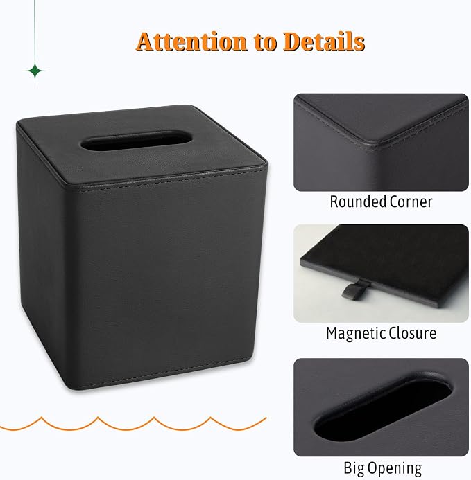 LAMOTI Tissue Box Cover Square - Image 2
