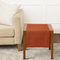 Solino Home 100% Pure Linen Table Runner Cinnamon Hemstitch, 14 x 36 in | by SolinoHome