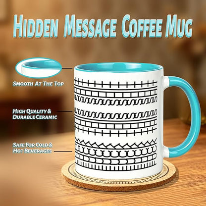 Fuck This Shit Coffee Mug, Secret Hidden Message Fuck This Shit Coffee Cup | - Image 8
