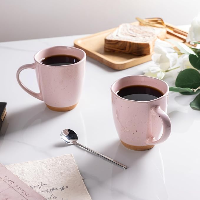 AmorArc 12oz Coffee Mugs, Ceramic Coffee Mugs set of 4 - Image 5