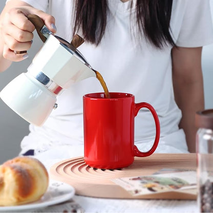 16 OZ Coffee Mug, Classic Blank Ceramic Cup - Image 6