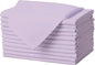 Gee Di Moda Cloth Napkins - 17 x 17 Inch Lavender Dinner Napkins - Set of 12 Soft & Absorbent Washable Fabric Cloth Table Napkins with Hemmed Edges for Hotel Restaurant, Holiday Parties & Wedding