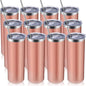 Volhoply 12 Pack Skinny Tumblers by LiveFully%EF%BC%8CDrinkFreely%E2%80%94KeepGoingwithVolhoply%EF%BC%81