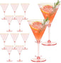 12 Pcs Plastic Martini Glasses by SKLENICE