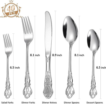 Gorgeous Retro Royal Silverware Set - Image 2